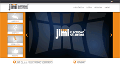 Desktop Screenshot of jimi.cz